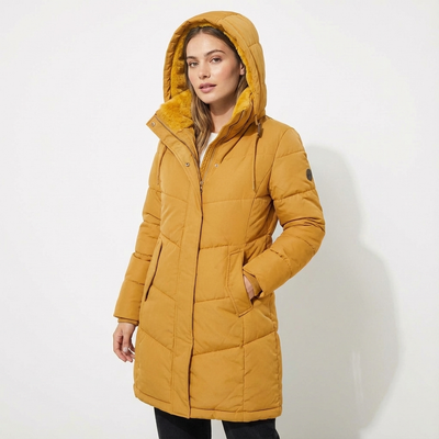 Dames Katoenen Winterjas | Geïsoleerd