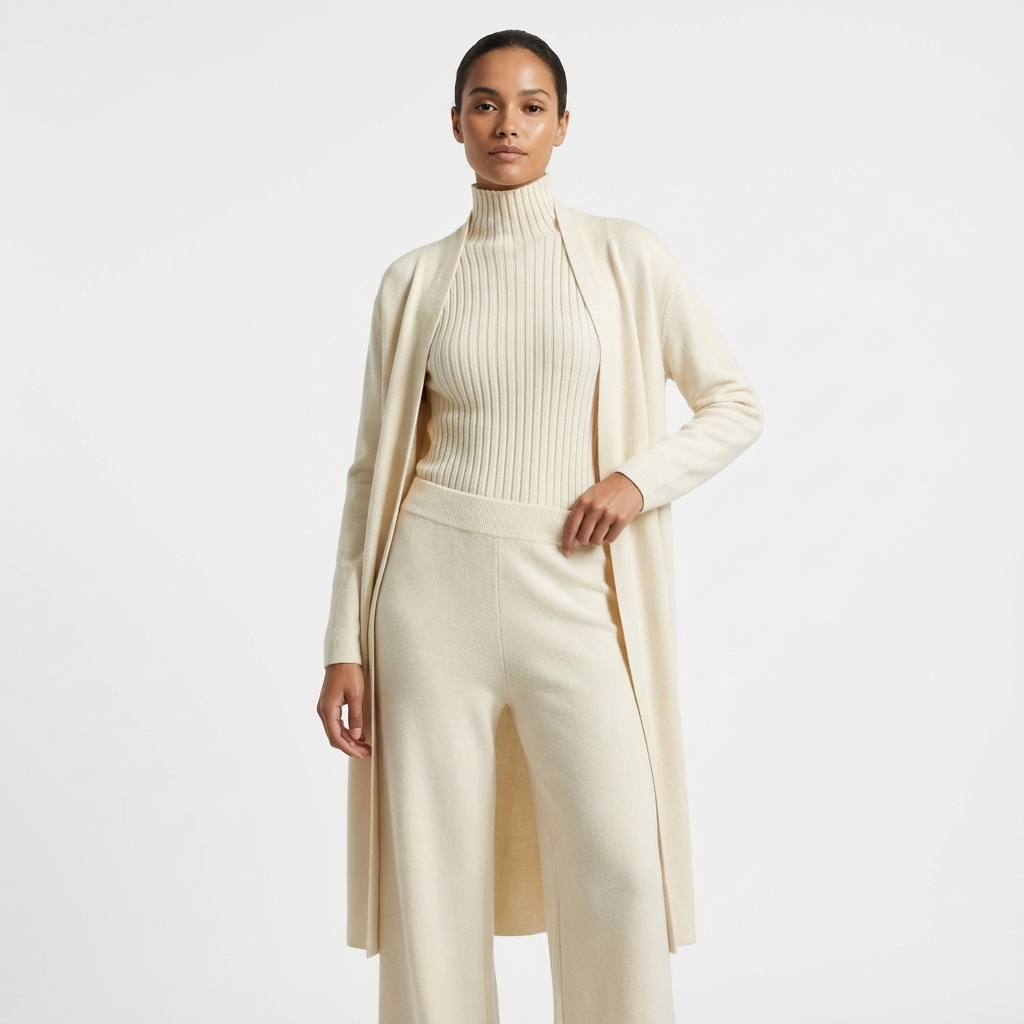 Dames 3-Delige Set | Vest Wijde Broek