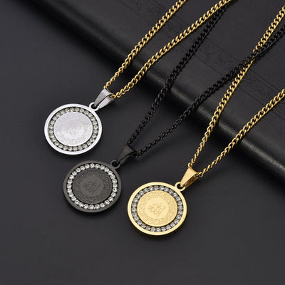 Islamitische zirkonia-ketting “Ayatul Kursi” voor Haar