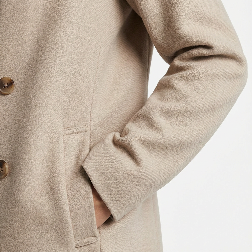 Dames Lange Trenchcoat | Knoopsluiting