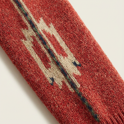 Heren Gebreid Jacquard Vest | Knoopsluiting