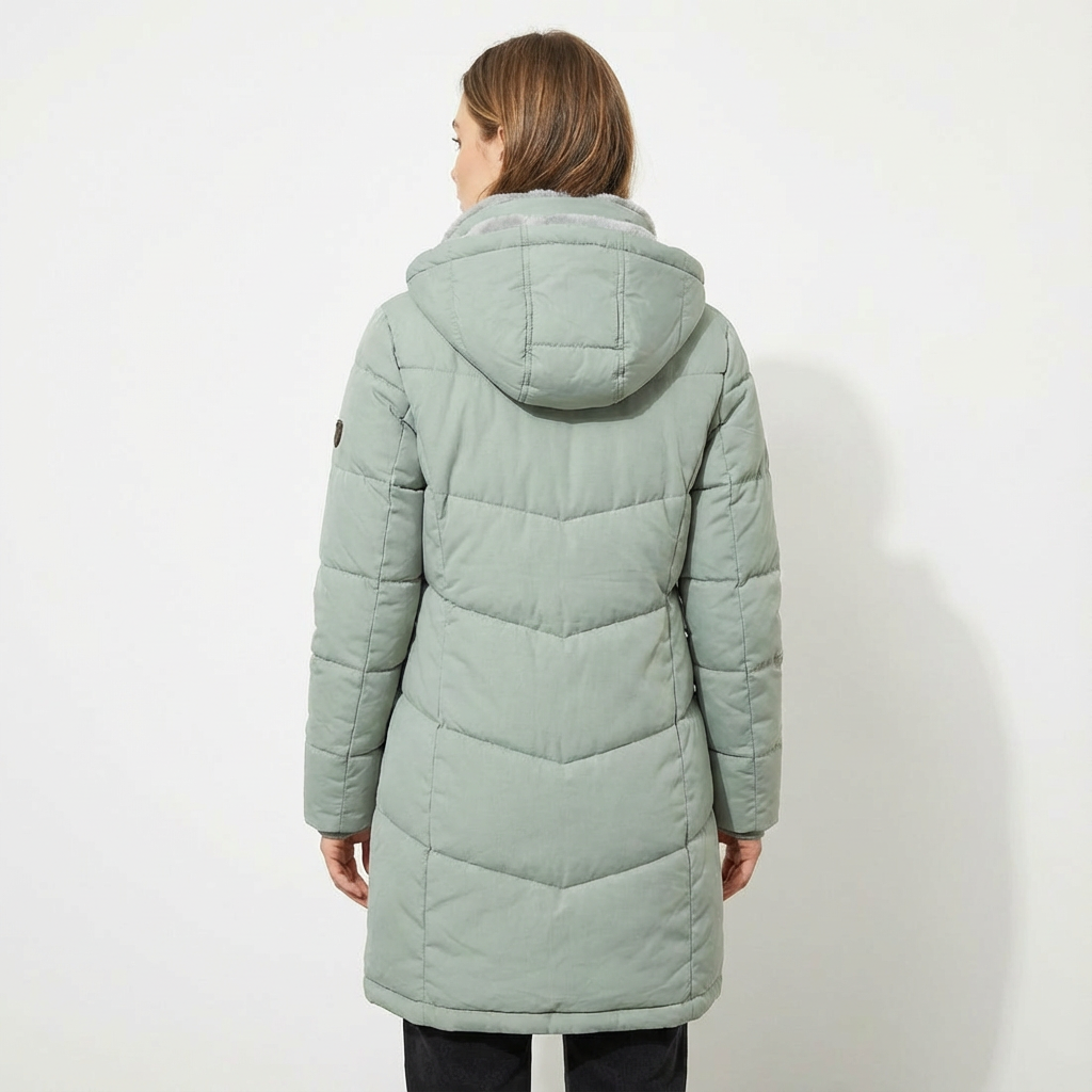 Dames Katoenen Winterjas | Geïsoleerd