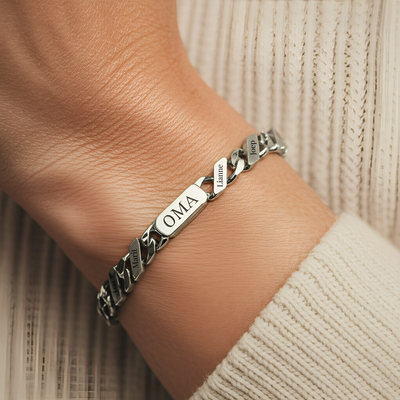 Familieschakel Armband Voor Oma