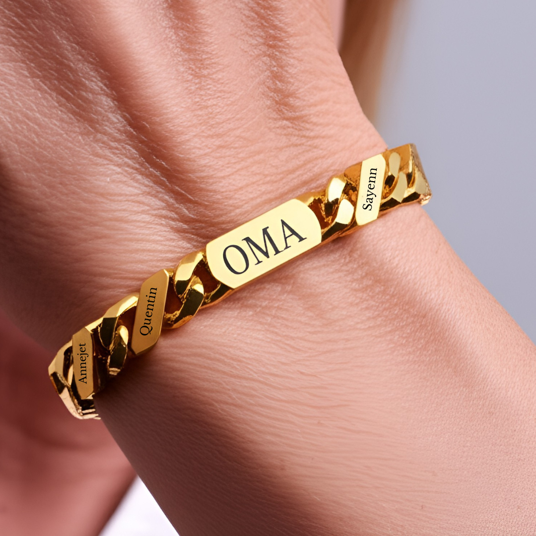 Familieschakel Armband Voor Oma