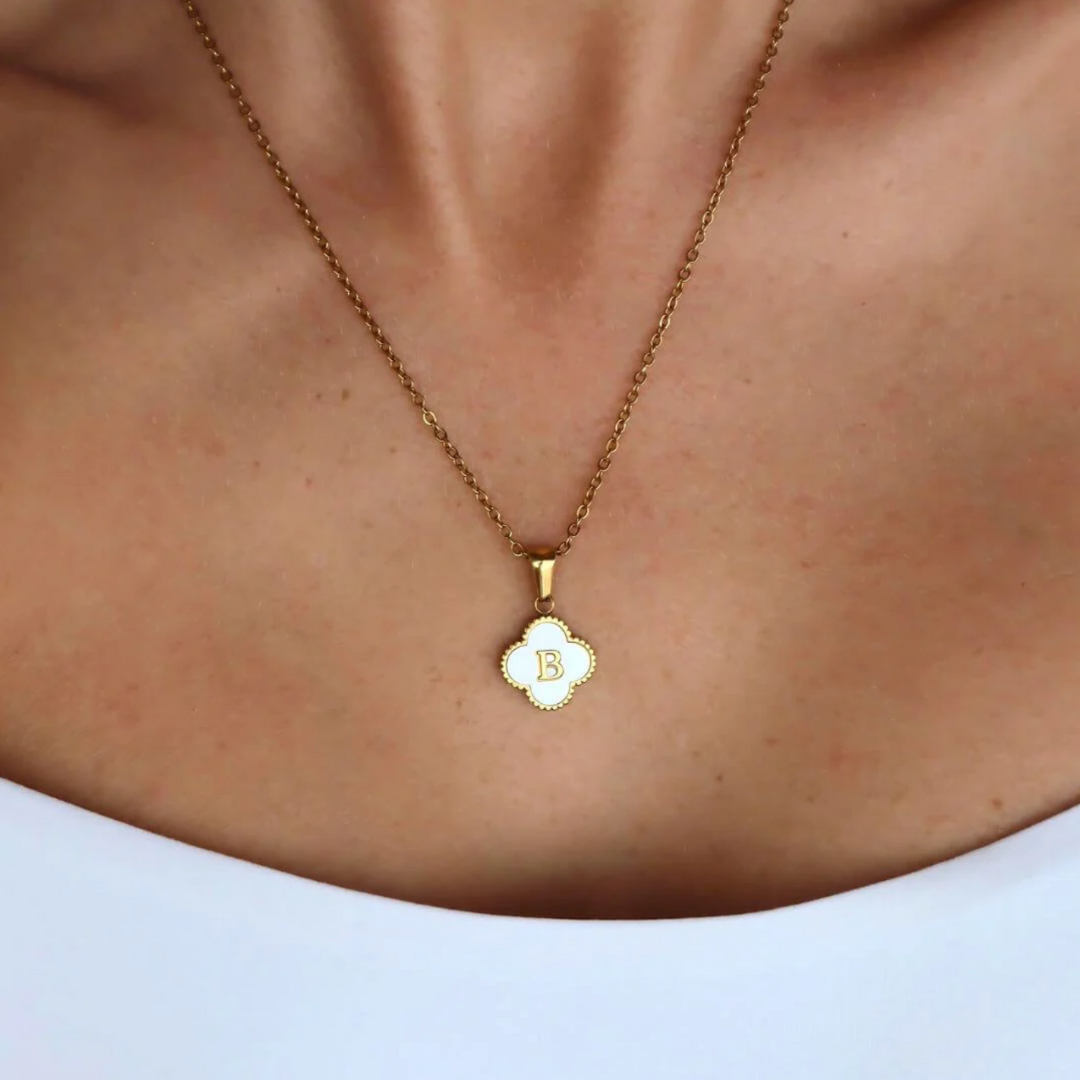 Klaver Alfabet Ketting