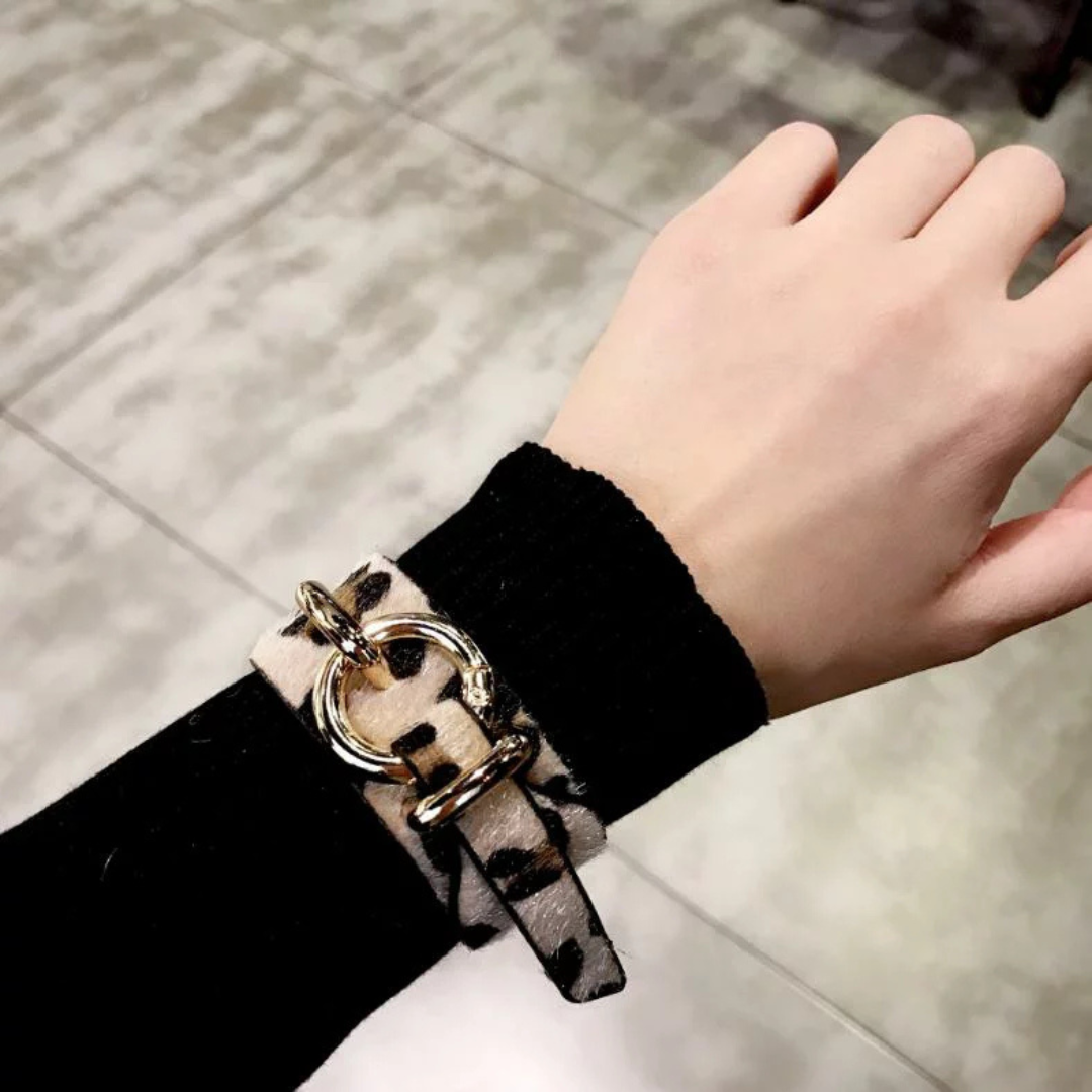 Panterprint Gouden Armband Dames