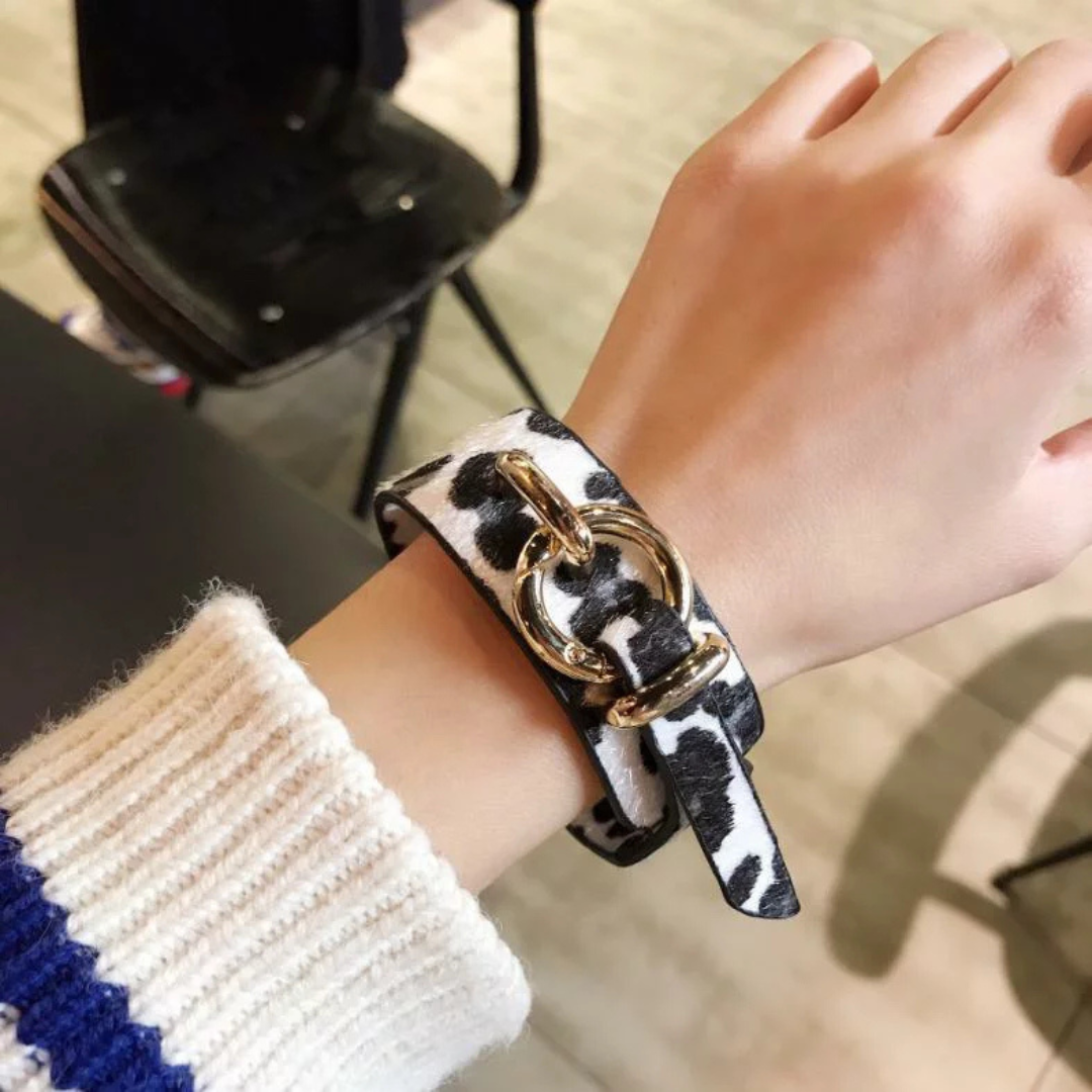 Panterprint Gouden Armband Dames