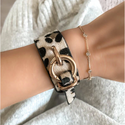 Panterprint Gouden Armband Dames