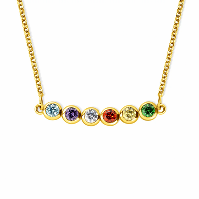 Geboortesteen ketting