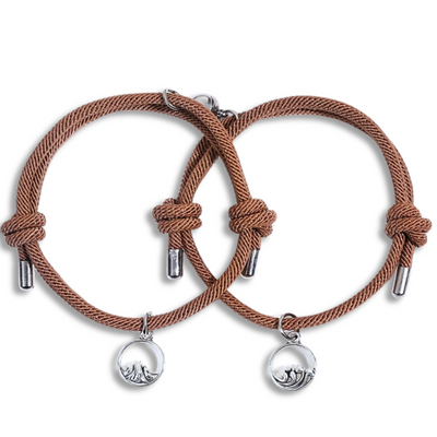 Magnetische Verbinding Berg en Zee Armband