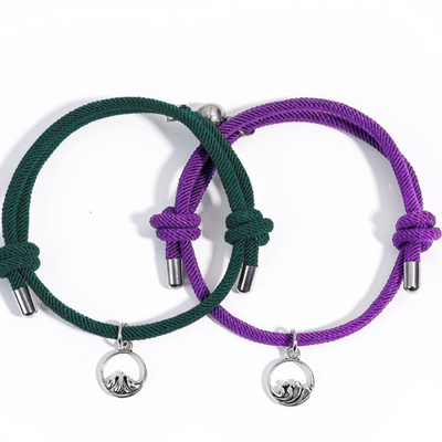 Magnetische Verbinding Berg en Zee Armband