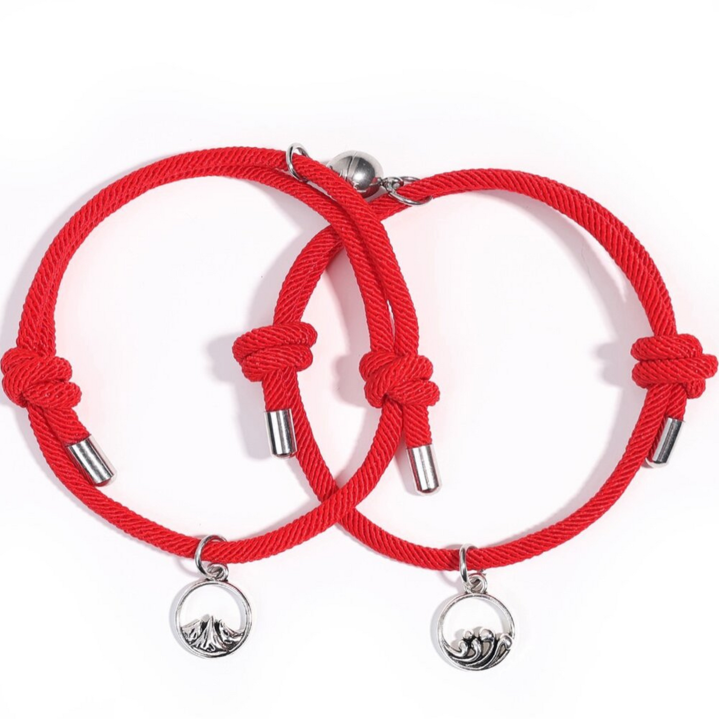 Magnetische Verbinding Berg en Zee Armband