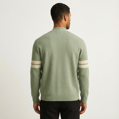 Heren Vest Merinowolmix Met Zakken