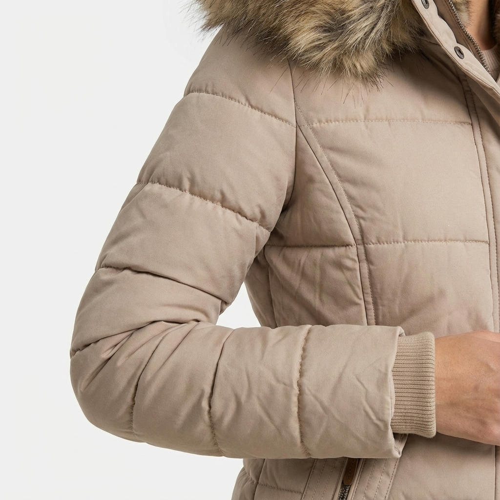 Dames Winter Pufferjas Met Capuchon