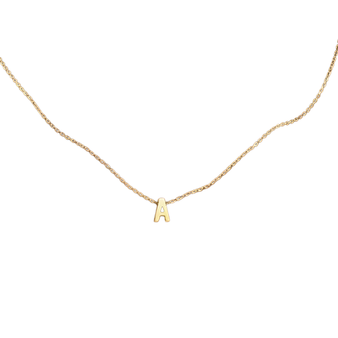 Aangepaste Initialen Hanger Ketting Dames