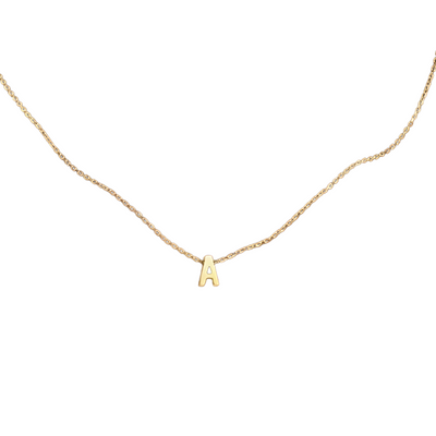 Aangepaste Initialen Hanger Ketting Dames