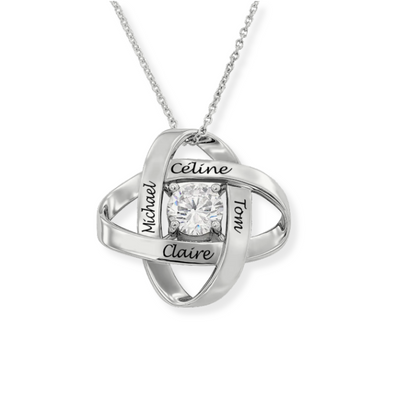 Gepersonaliseerde Namen Kristal Ketting Dames