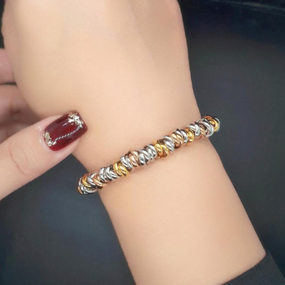 Gouden Schijfjes Armband Dames