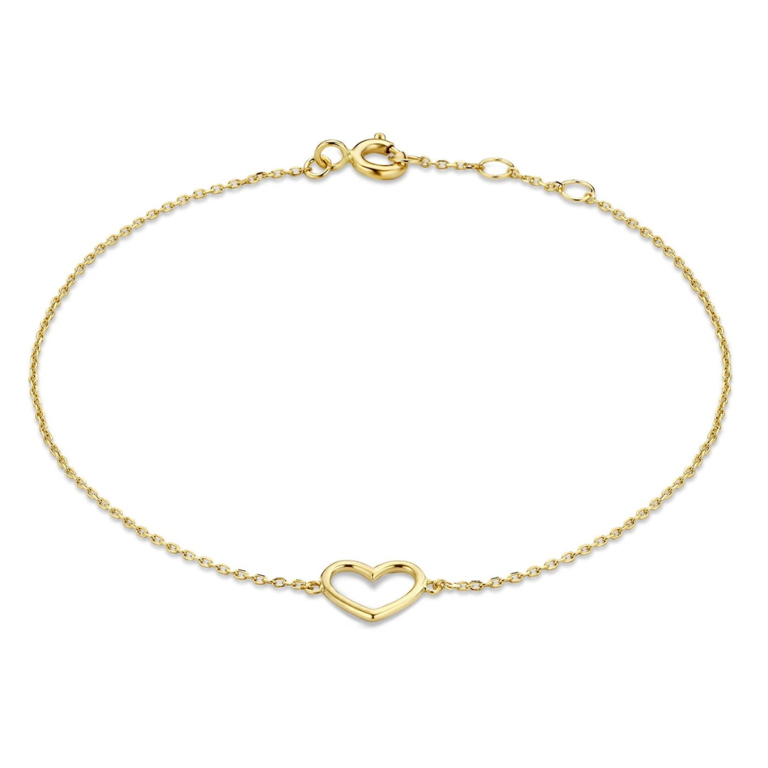Gouden Hart Armband Dames