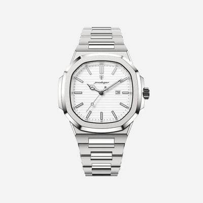 Horloge Heren Roestvrijstalen Armband | Regent Meridian