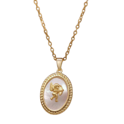 Romeinse Engel Cupido Ketting Dames