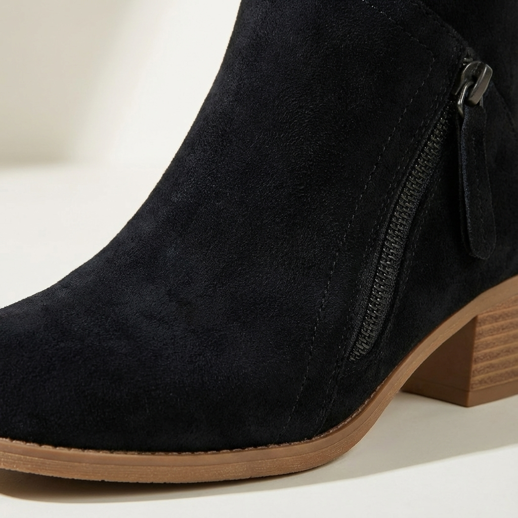 Dames Enkellaarsjes Met Zijrits