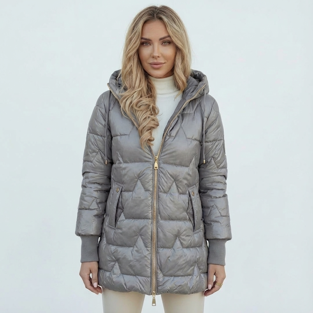 Dames Pufferjas Met Capuchon