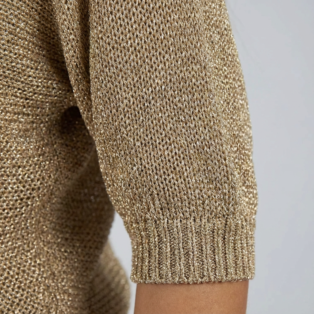 Dames Gebreide Trui | Halve Mouw