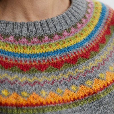 Dames Trui Geribd | Ronde Hals