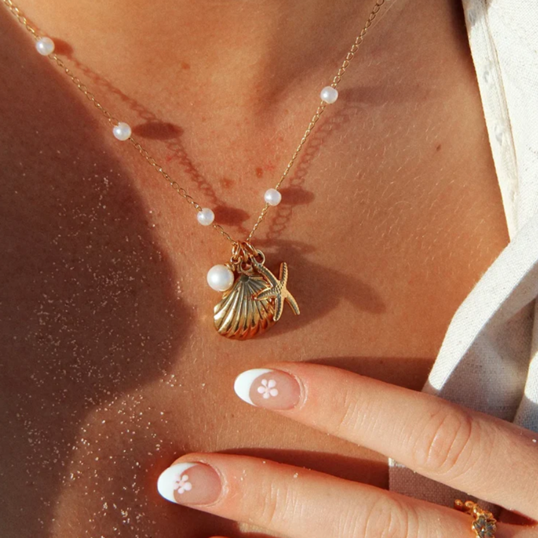 Verstelbare Zee Bedel Ketting Dames