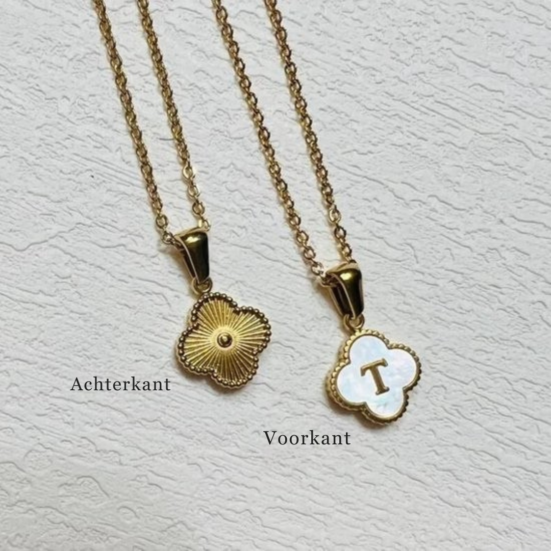 Klaver Alfabet Ketting