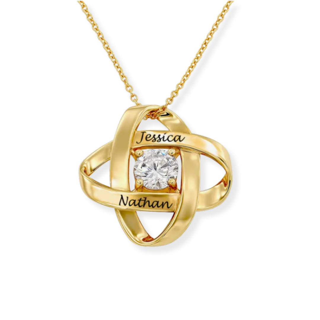Gepersonaliseerde Namen Kristal Ketting Dames