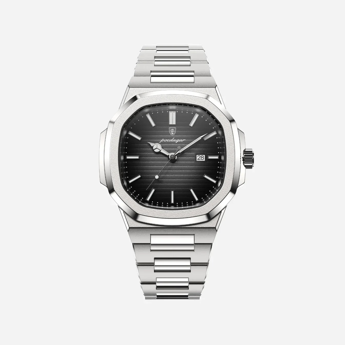Horloge Heren Roestvrijstalen Armband | Regent Meridian