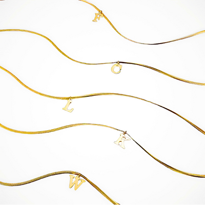 Initialen Hanger Ketting Dames