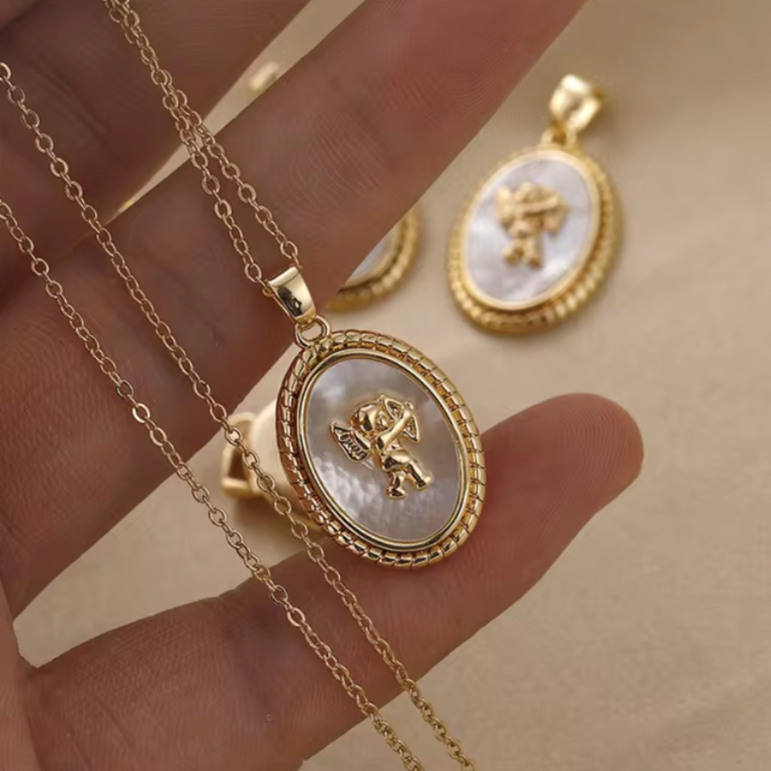 Romeinse Engel Cupido Ketting Dames