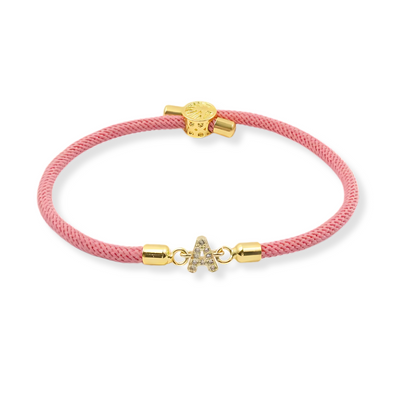 Gepersonaliseerde Diamanten Letter Armband