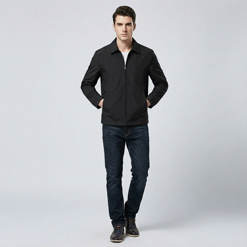 Heren Tussenjas Met Ritssluiting