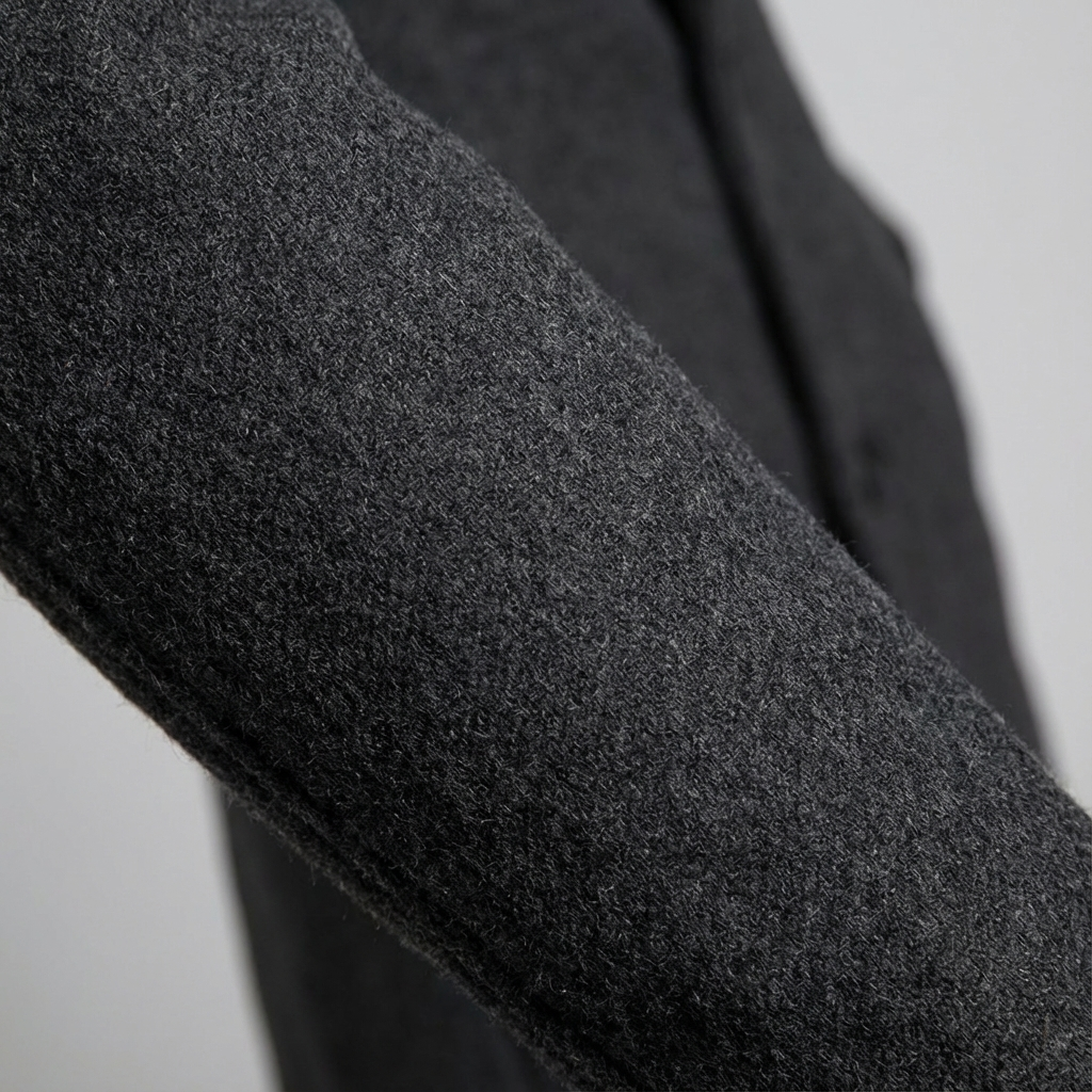 Heren Wollen Wintermantel