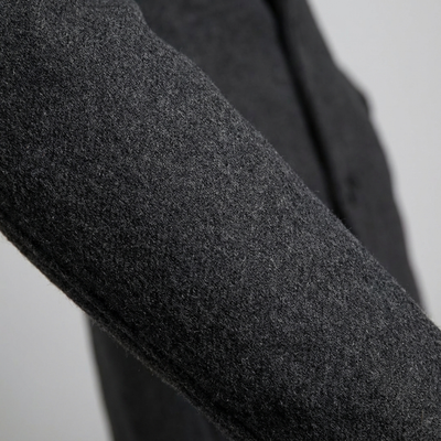 Heren Wollen Wintermantel