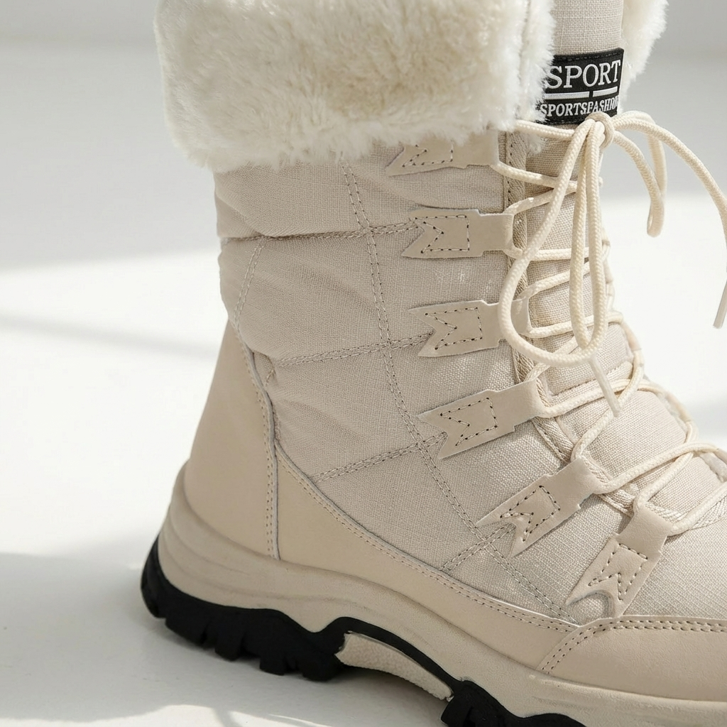 Dames Winterlaarzen met Antislipzool