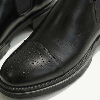 Heren Leren Instappers | Comfort Inlegzool