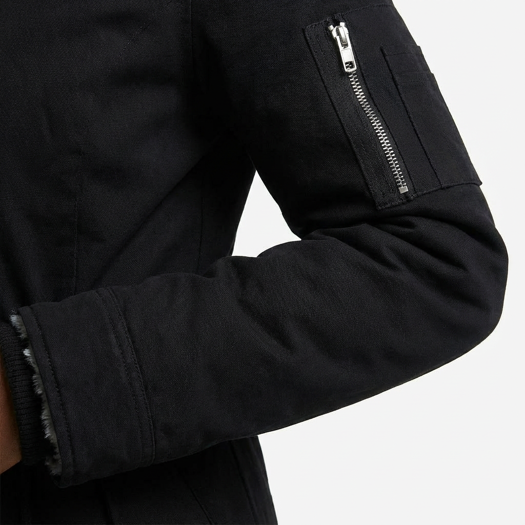 Dames Winterparka met Bontkraag