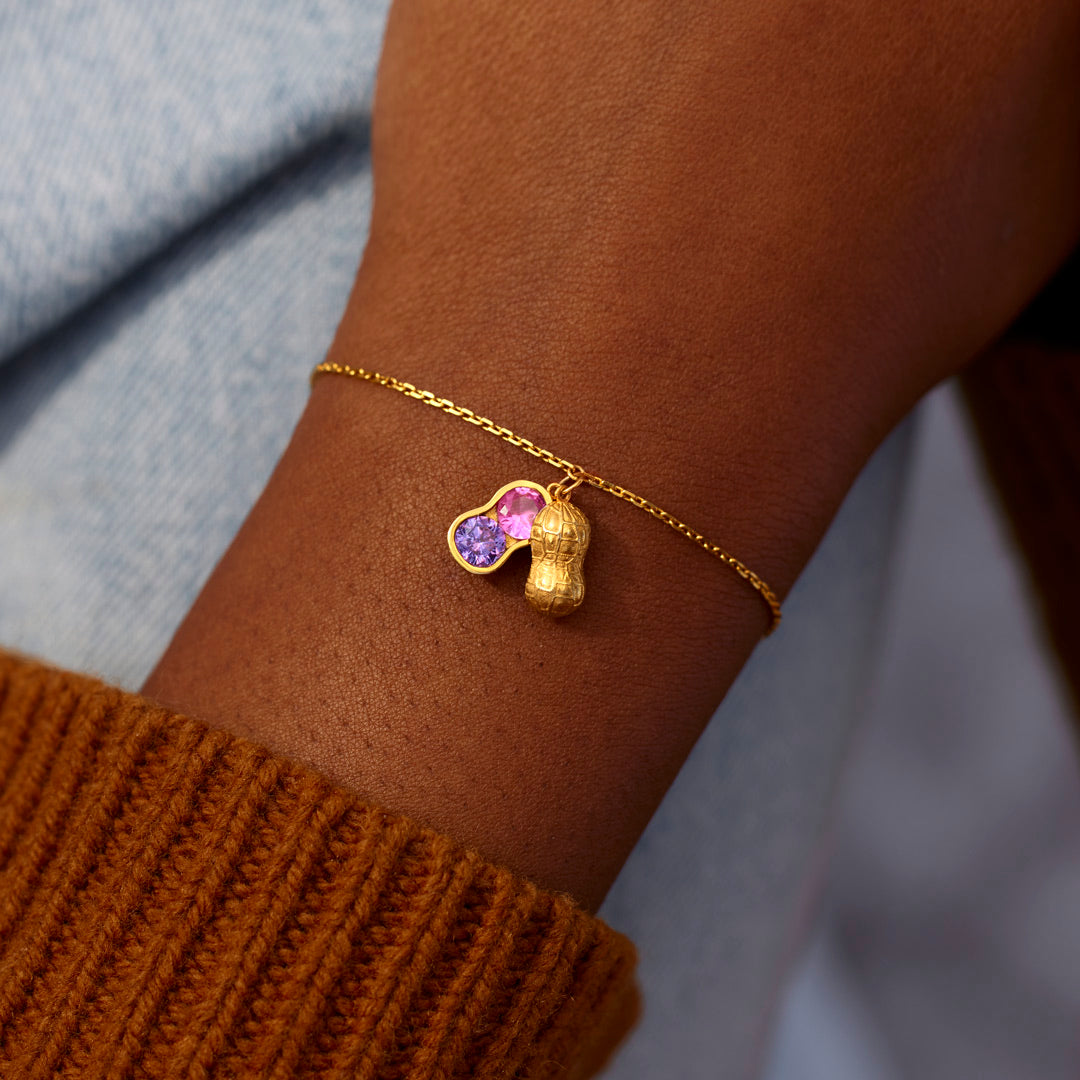 Onvoorwaardelijke Vriendinnen Geboortesteen Armband