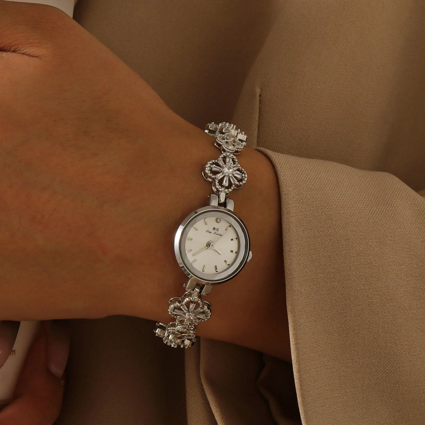 Geluksklaver Vier-Blad Horloge Dames