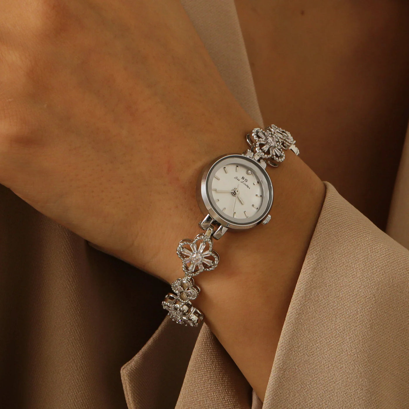 Geluksklaver Vier-Blad Horloge Dames