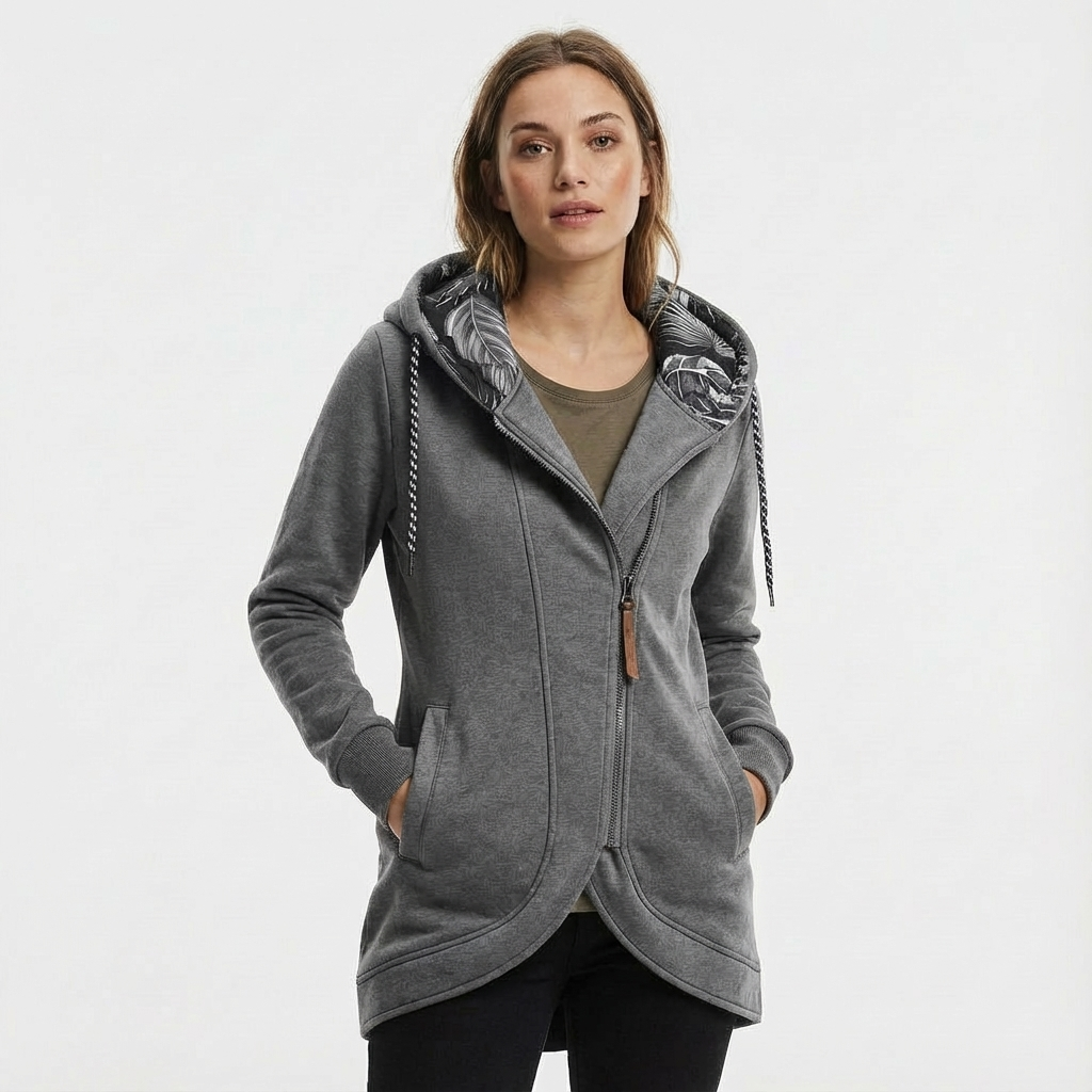 Dames Winddichte Warme Winterjas