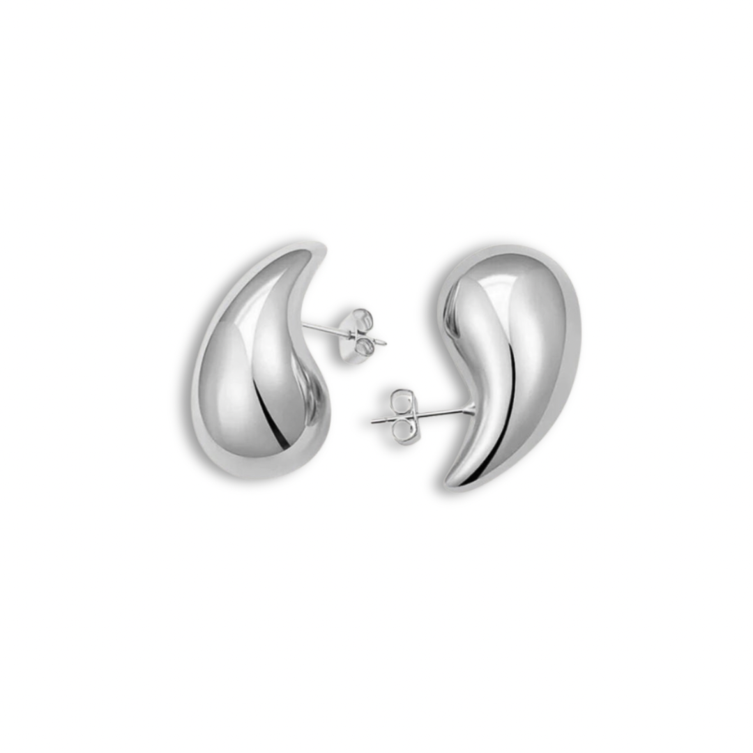 Goud-Zilver Statement Druppel Oorbellen Dames