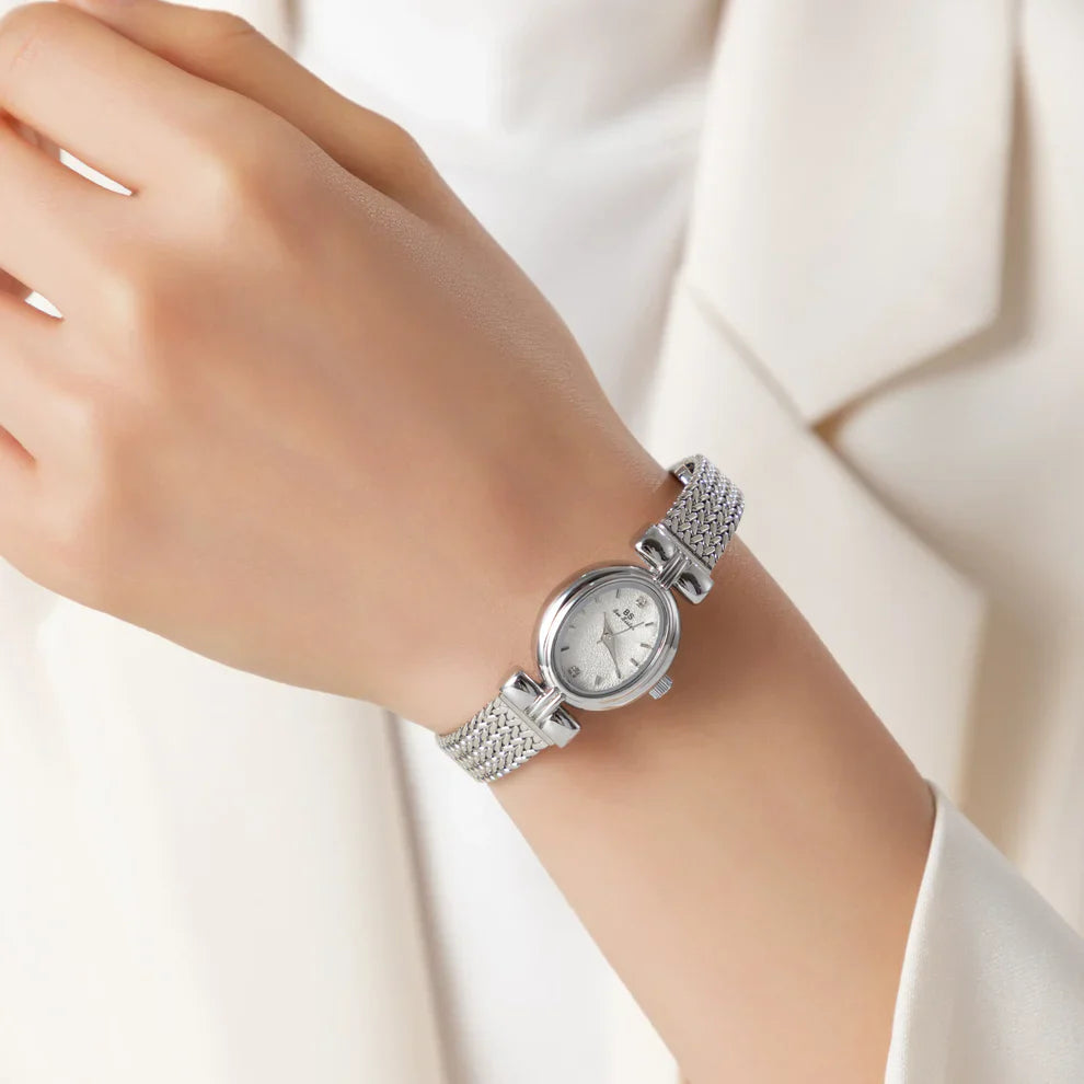 Horloge Dames Roestvrijstalen Armband | Belle Époque