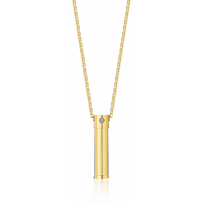 Herinnering Cilinder As Ketting
