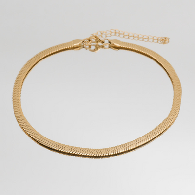 Goud-Zilver Statement Slangenketting Dames